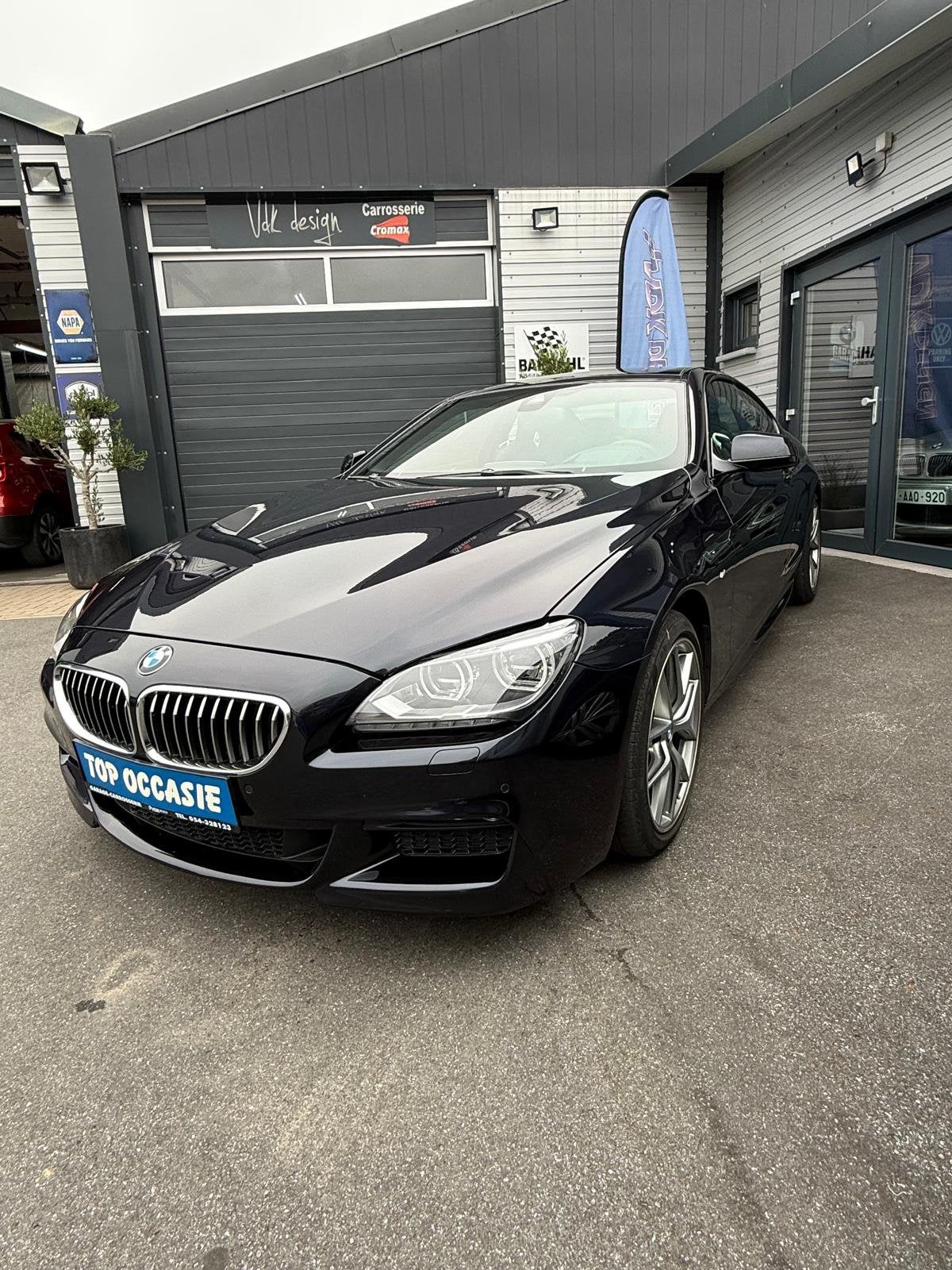 Bmw 640i xdrive, Auto's, Automaat, https://public.car-pass.be/vhr/fd879ea6-a3dd-458f-996b-a34ea367d30c, Blauw, Leder