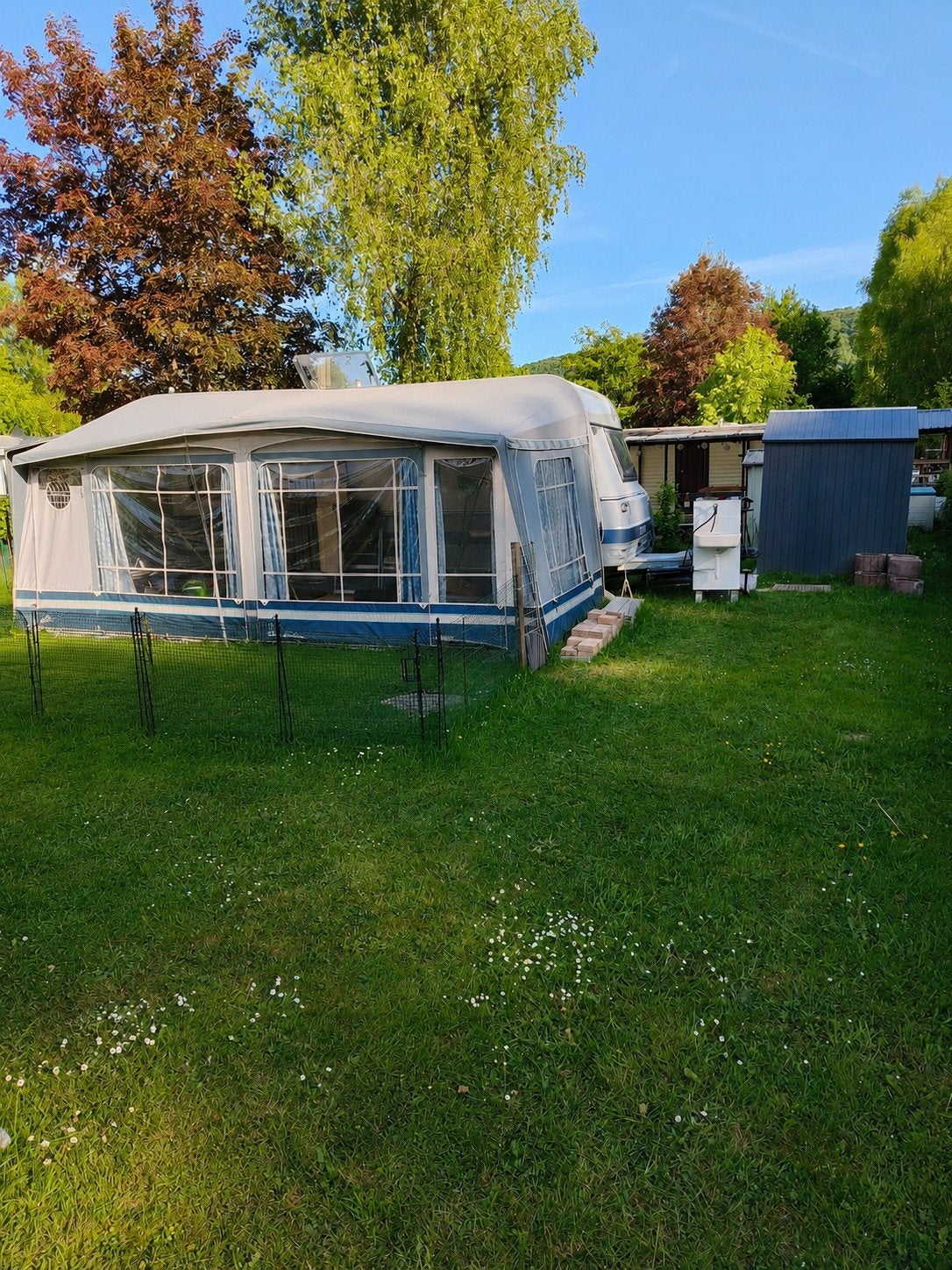 Voortent Isabella, Caravans en Kamperen, Voortenten en Luifels, Ophalen, Gebruikt, Ten Cate All Season 240g/m2, Isabella