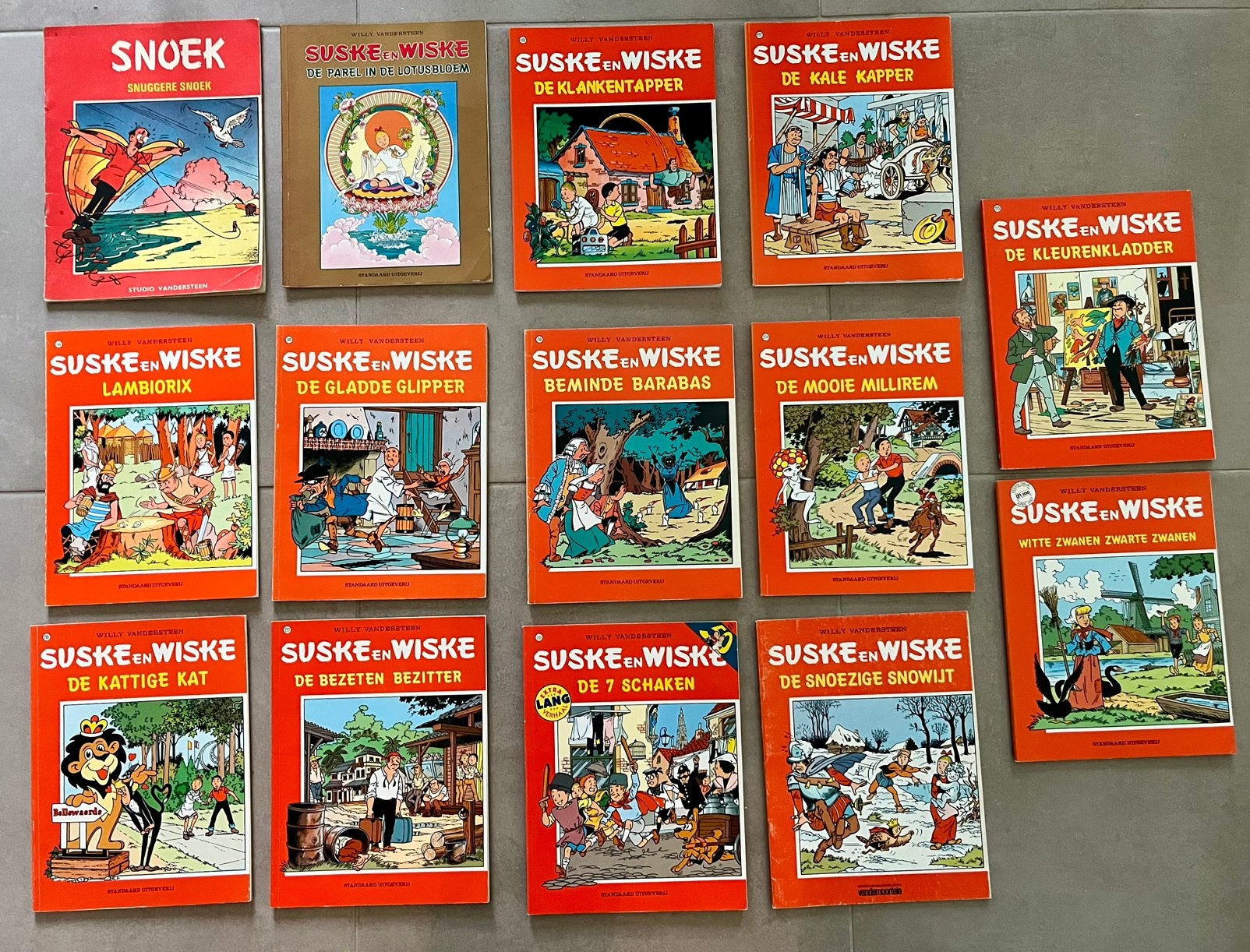Strips SUSKE en WISKE, Plusieurs BD, Enlèvement, Utilisé