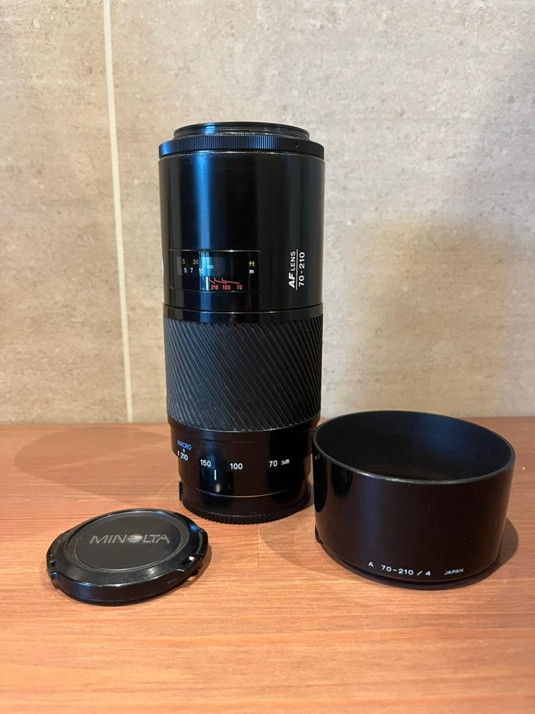 Minolta 70-210mm f/4 af zoom (beercan), Audio, Tv en Foto, Foto | Lenzen en Objectieven, Gebruikt, Telelens, Zoom, Ophalen