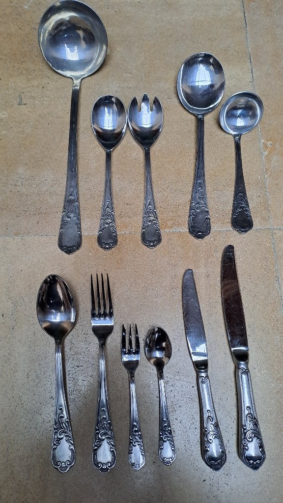 Inox bestek, Ophalen