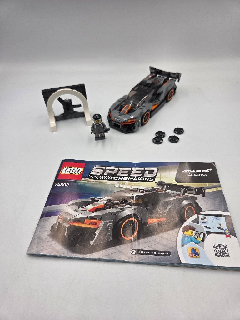 Lego Speed Champions 75892 McLaren Senna, Lego, Zo goed als nieuw, Inclusief instructies, Complete set
