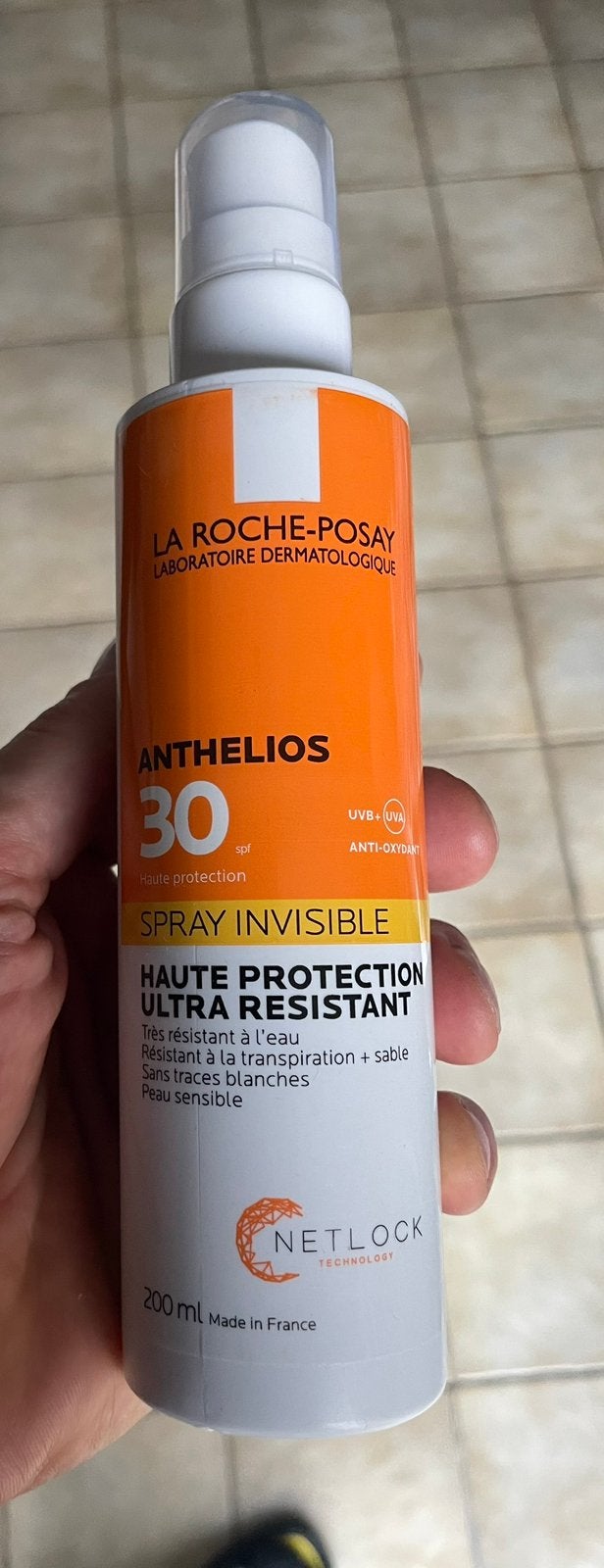 La Roche-Posay Anthelios Invisible Spray SPF30, 200 ml, Envoi, Neuf, Coup de soleil ou Après-soleil
