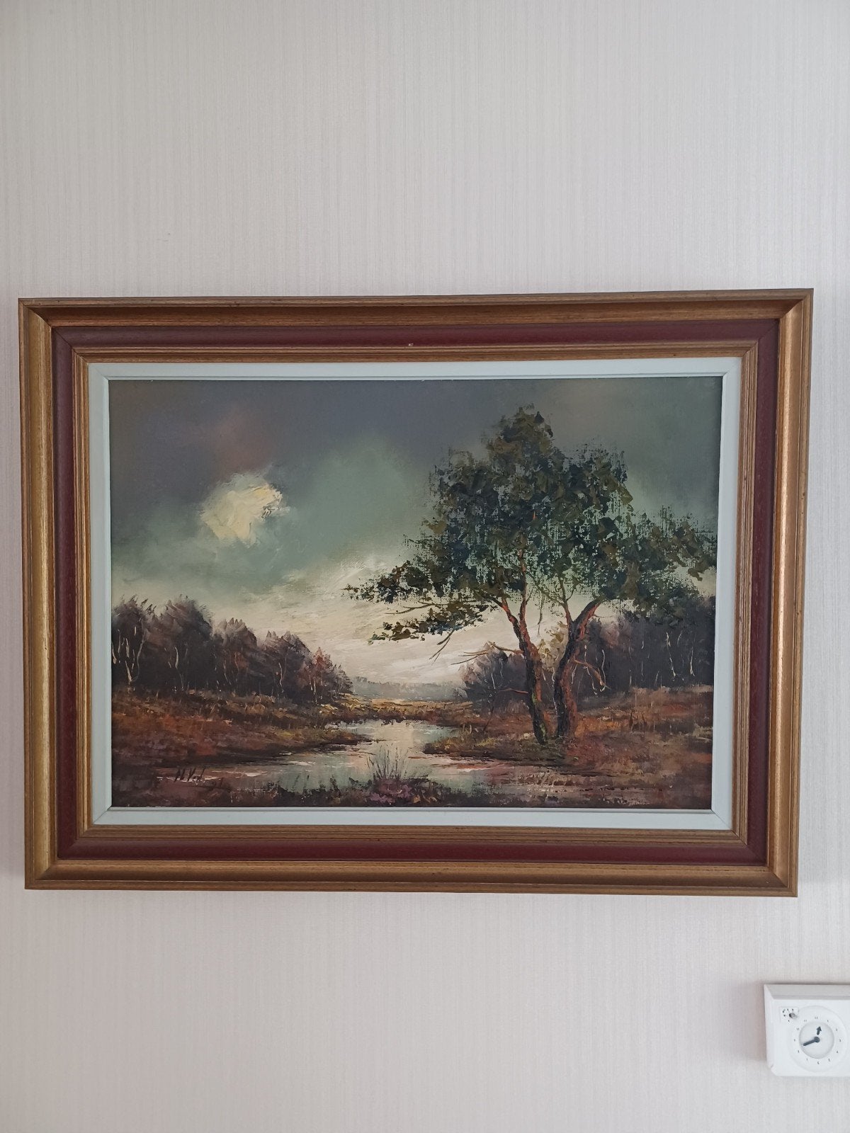 schilderij  Nora Verheyden, Antiek en Kunst, Ophalen, Landschap