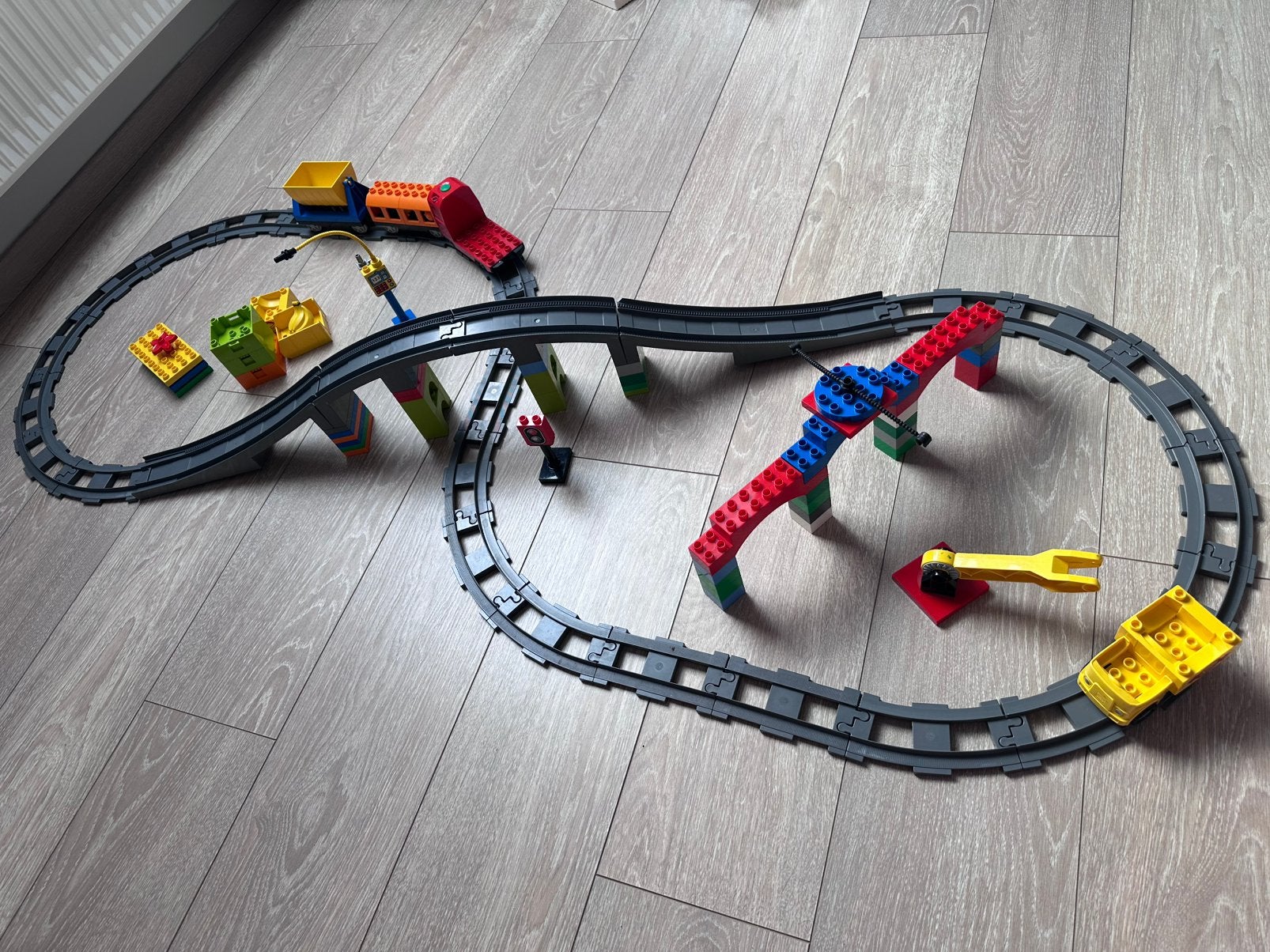 Lego trein & treinspoor, Ophalen, Zo goed als nieuw, Lego