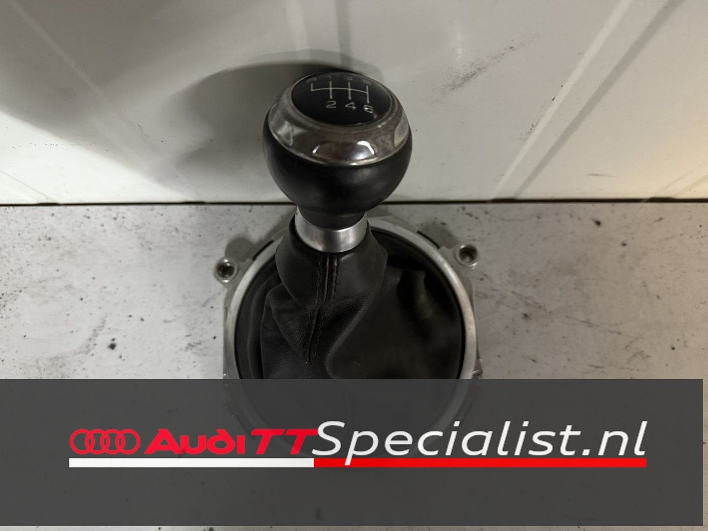 Versnellingspookhoes met knop Audi TT MK2 8J, -, Audi, Utilisé, -