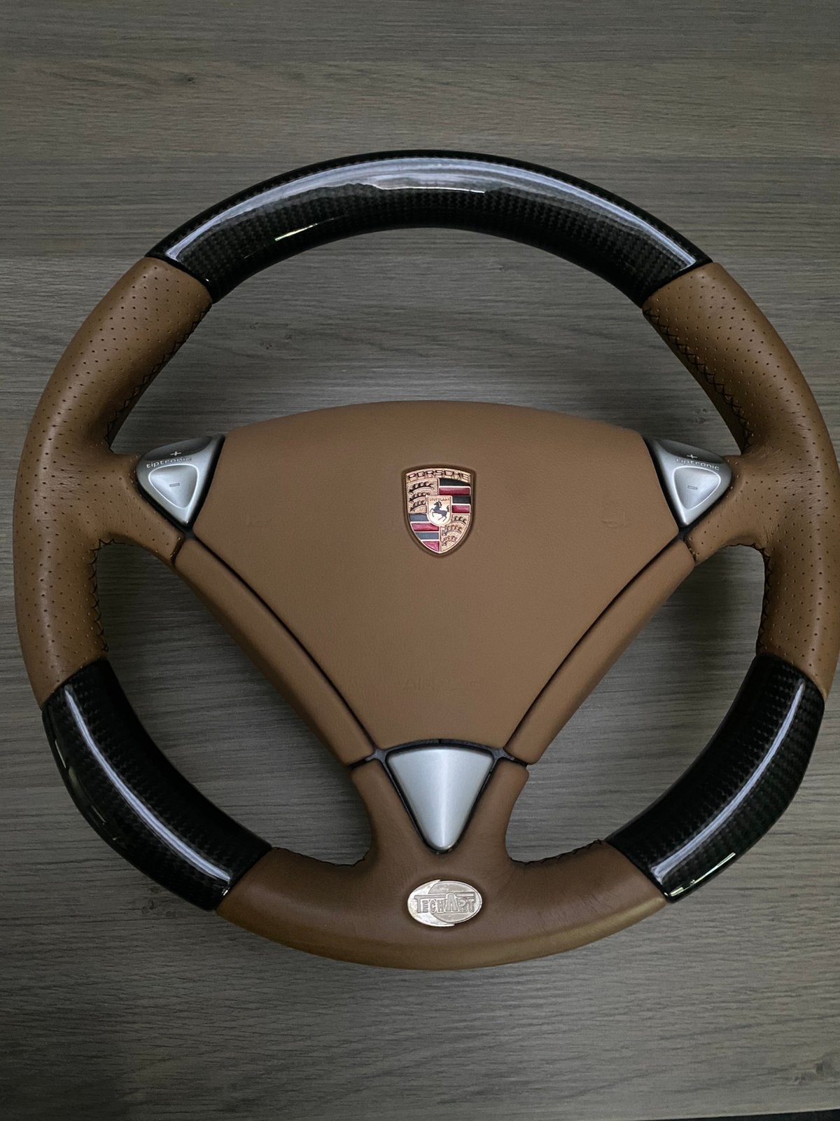 Exclusief origineel TechArt-stuur voor Porsche Cayenne 2011, Ophalen, Porsche