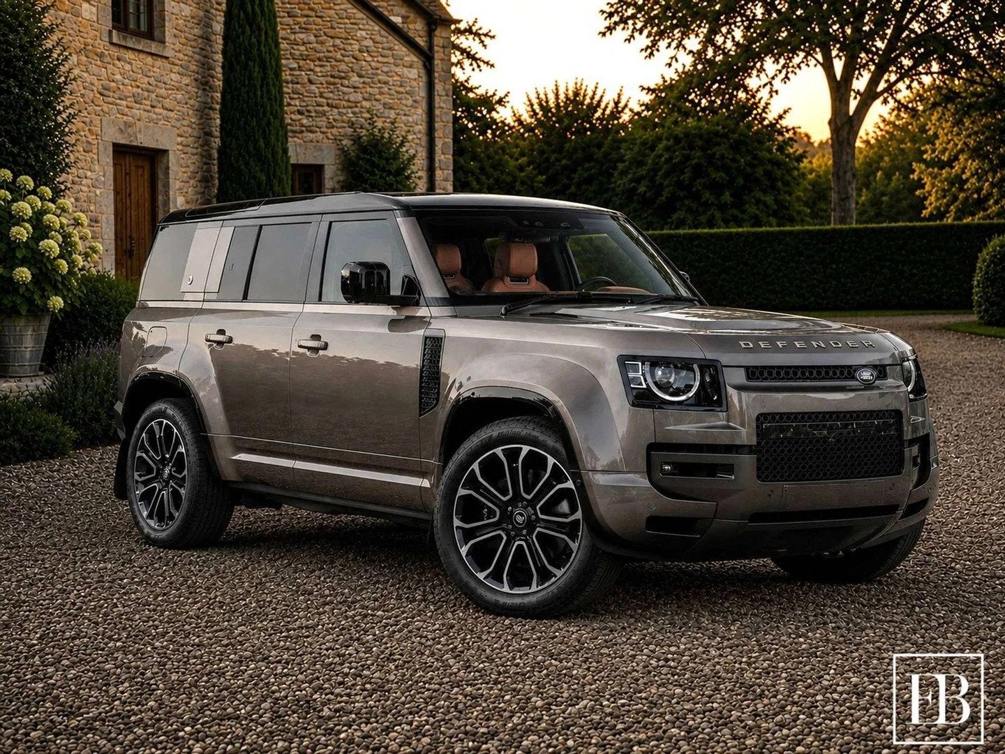 Land Rover Defender 110 P635 OCTA / Charente Grey / Burnt Si, Autos, Land Rover, Entreprise, Achat, ABS, Régulateur de distance