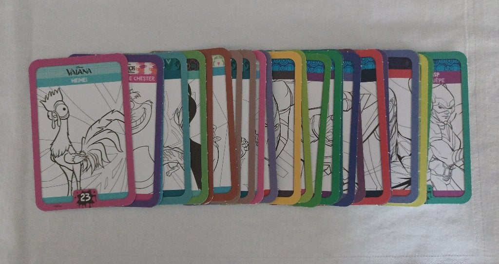 27 kaarten Colour Magic (2022), Ophalen of Verzenden, Zo goed als nieuw, Meerdere plaatjes