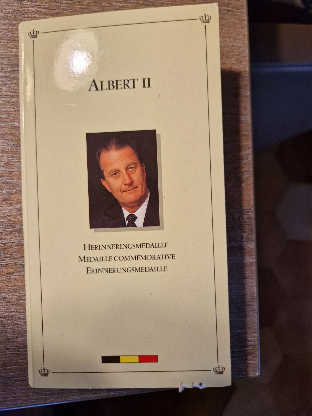 Zilveren herinneringsmedaille Koning Albert II 1993, Postzegels en Munten, Ophalen of Verzenden, Zilver, Setje, Zilver