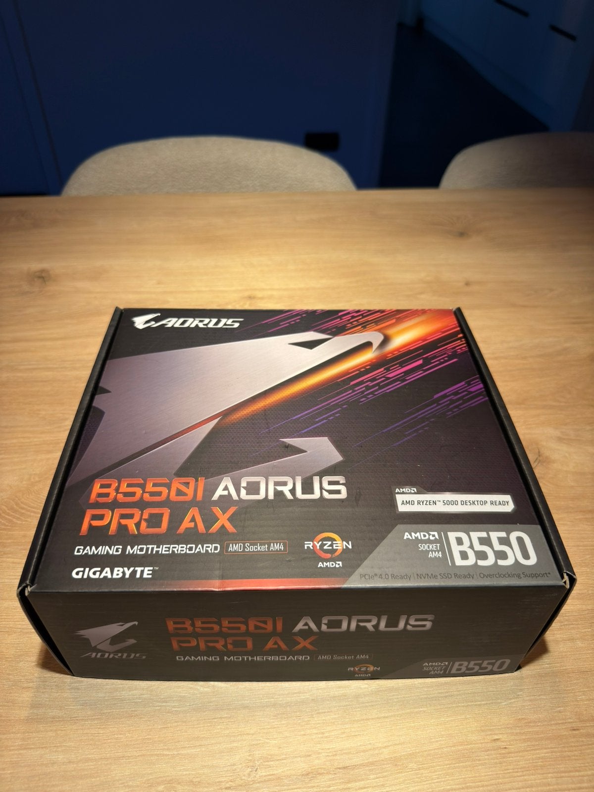 Gigabyte Aorus Pro Ax B550i itx, Computers en Software, Moederborden, Ophalen, Zo goed als nieuw