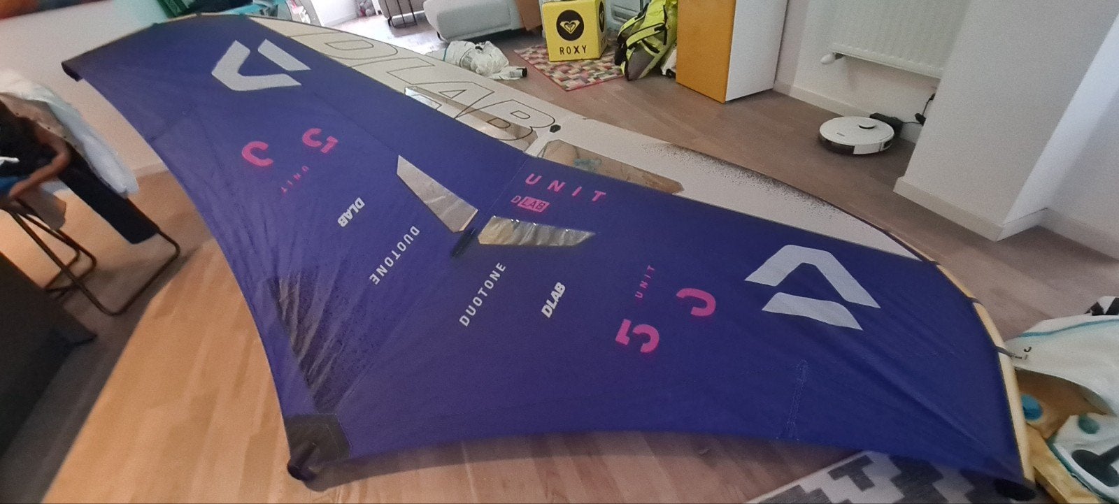duotone dlab 5.0 5 als nieuw wingfoil, Sports nautiques & Bateaux, Enlèvement ou Envoi