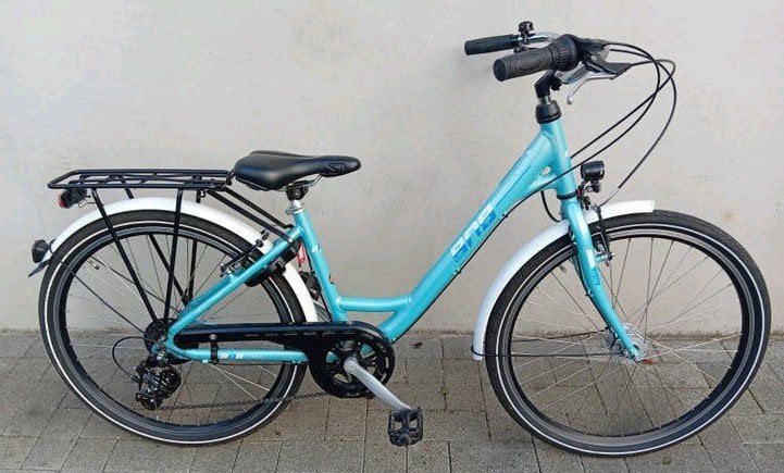 Meisjesfiets alu BNB City 26inch 7speed NIEUWPRIJS 495€ 🚴, Vélos & Vélomoteurs, Frein sur jante, 26 pouces ou plus, Frein à main