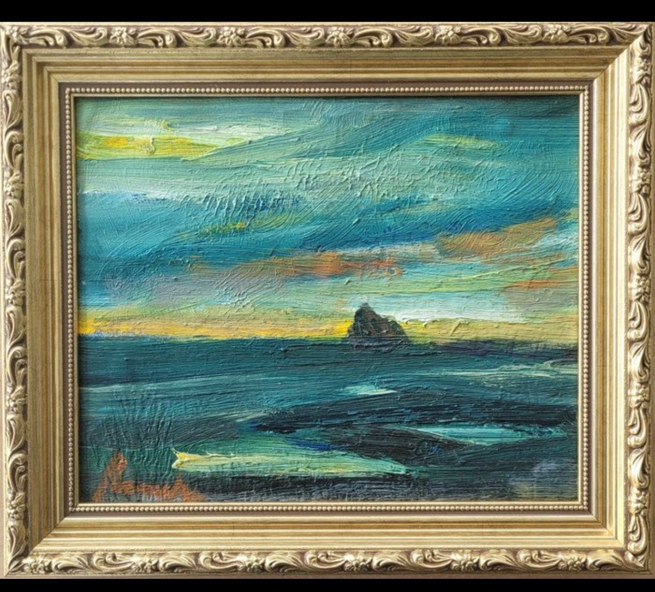 Hollandse school- schilderij P permeke - After Permeke -, Antiek en Kunst, Ophalen of Verzenden, Olieverf, Doek