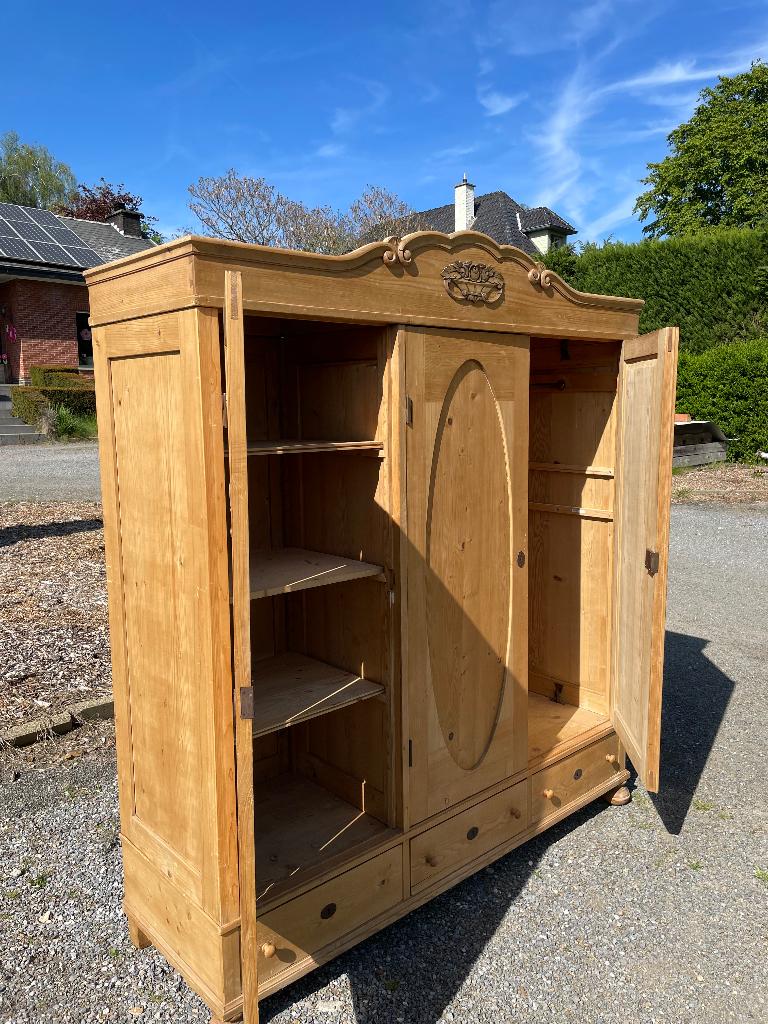 Kleerkast, Huis en Inrichting, Kasten | Kleerkasten, Gebruikt, 200 cm of meer, 150 tot 200 cm, Met lade(s), Met plank(en), Met hangruimte