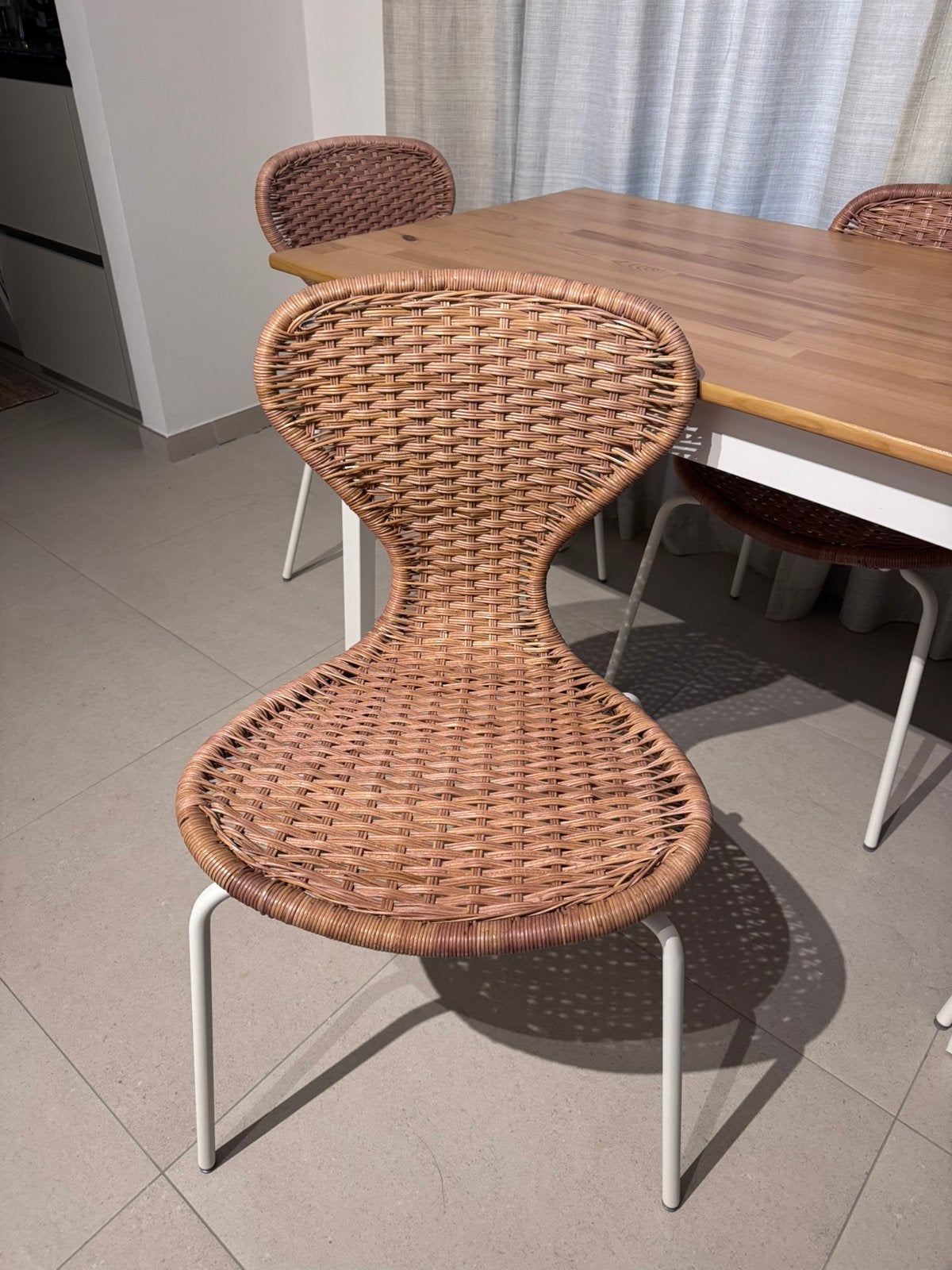 Stoelen, Ophalen, Zo goed als nieuw, Metaal, Vier
