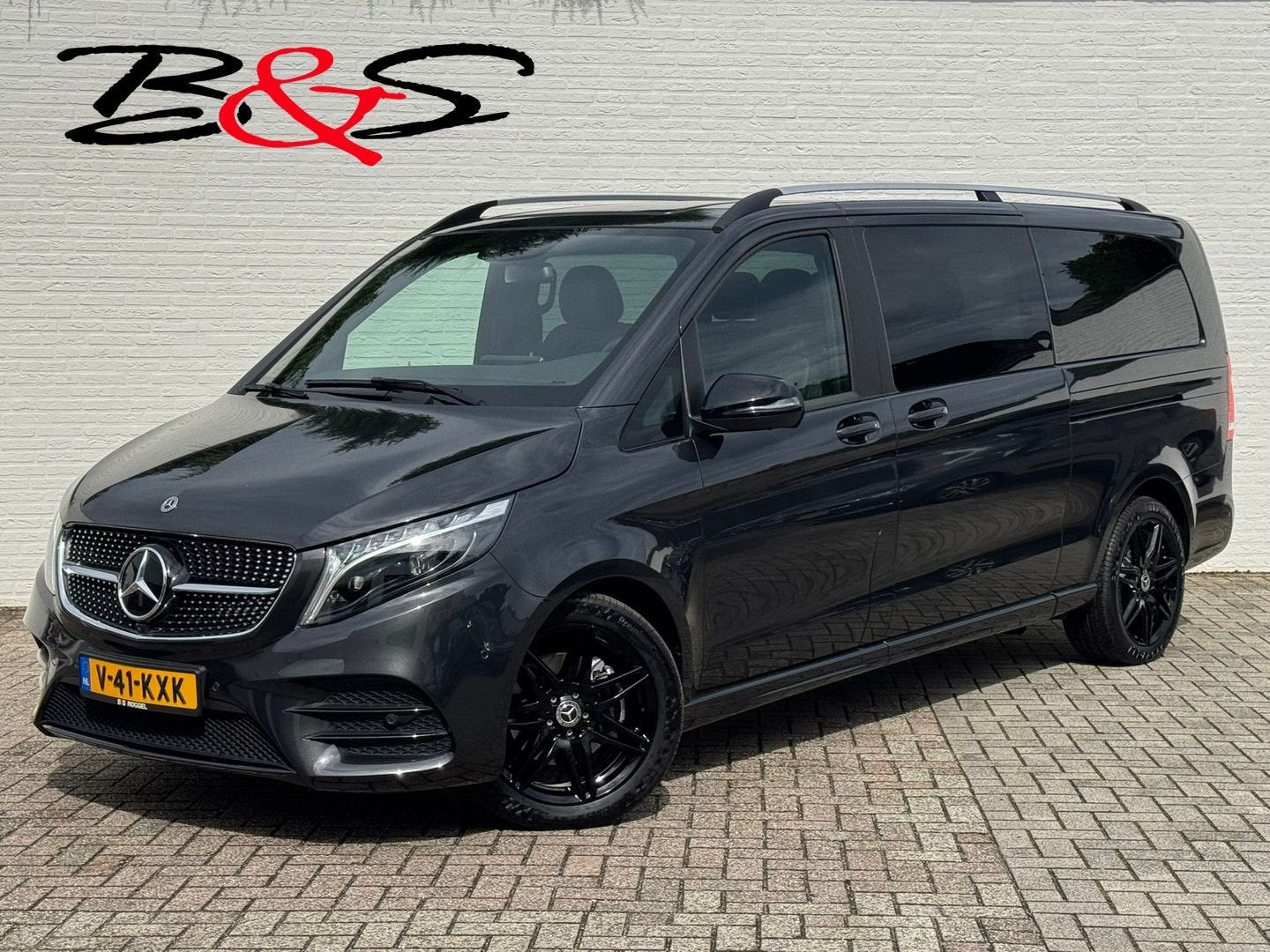 Mercedes-Benz V-KLASSE 300d L3 Avantgarde AMG 360 Camera Bur, Auto's, Automaat, Monovolume, Navigatiesysteem, Bedrijf