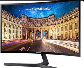 Curved monitor Samsung, Ophalen, Zo goed als nieuw
