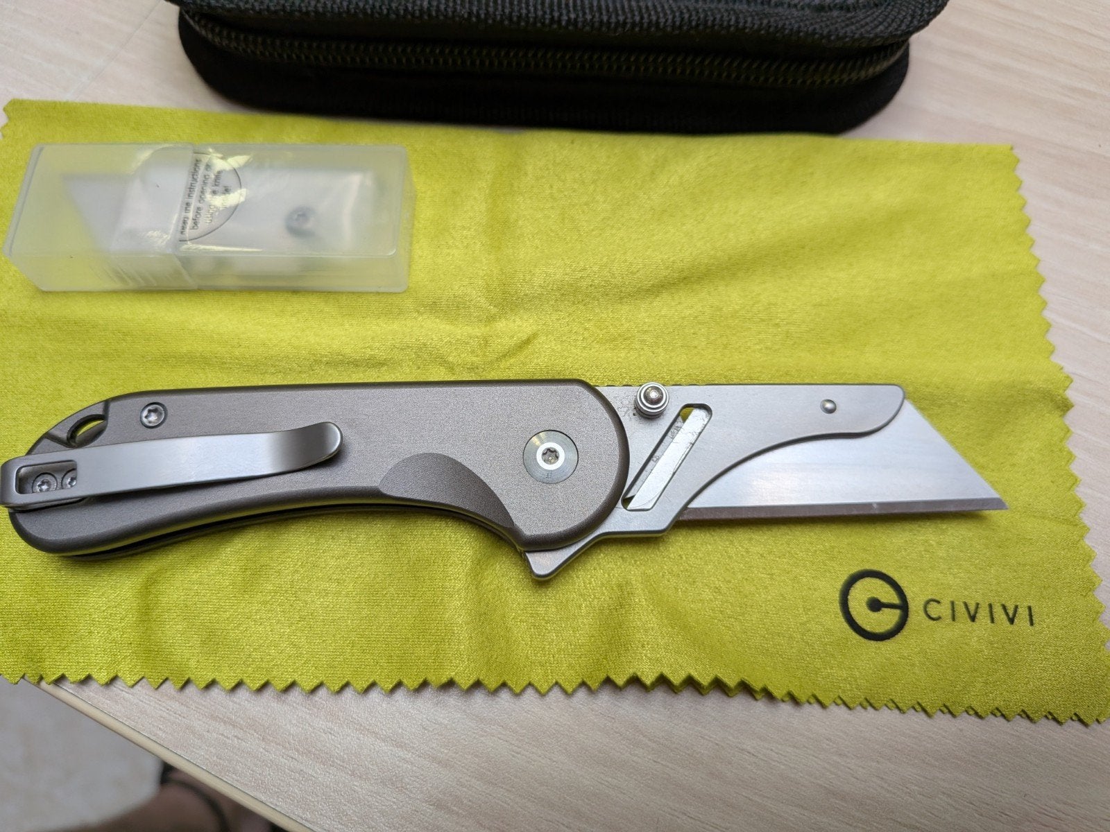 Civivi Elementum Utility C23039B-4 Gray Aluminum, Stonewashe, Verzamelen, Ophalen of Verzenden