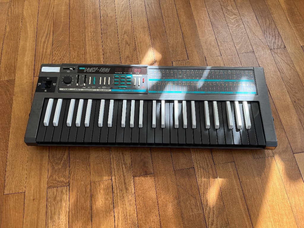 korg Poly 800 (1980s reverse keys), Musique & Instruments, Enlèvement, Utilisé, Korg