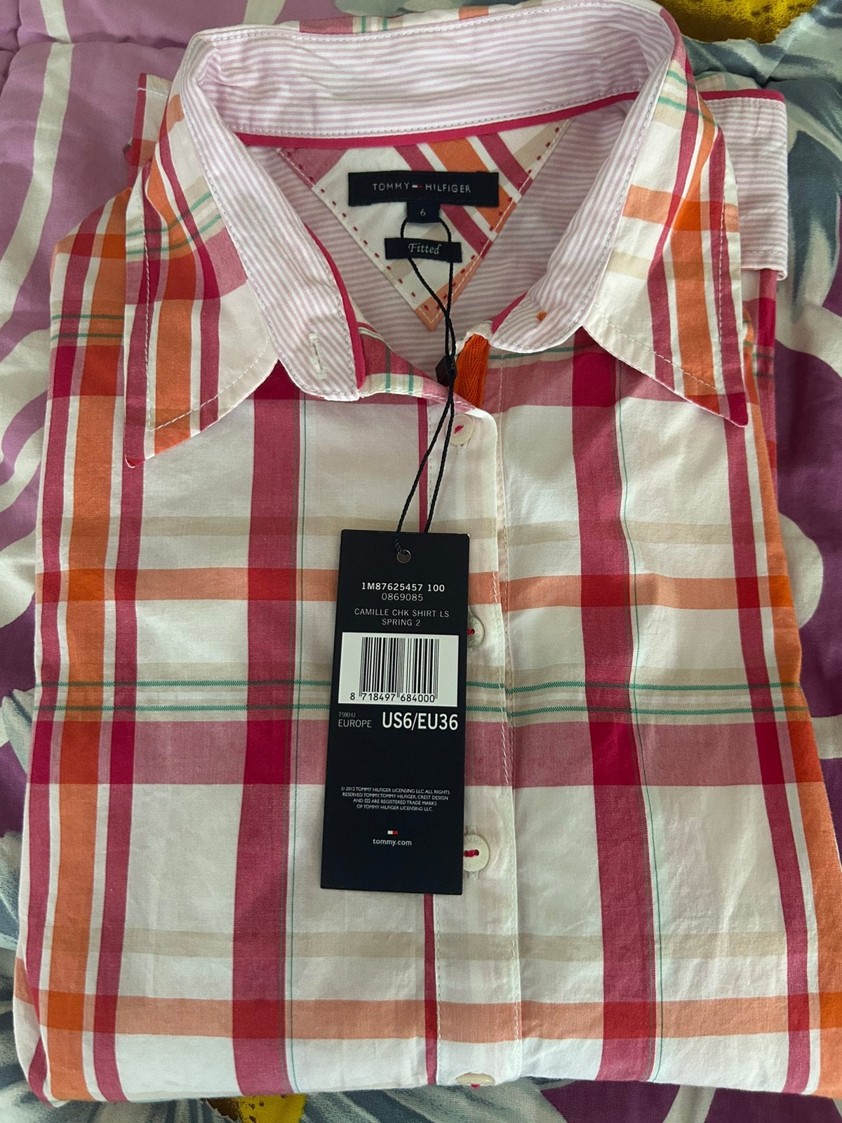 Nieuw hemd Tommy Hilfiger maat S, Ophalen, Nieuw, Maat 36 (S)