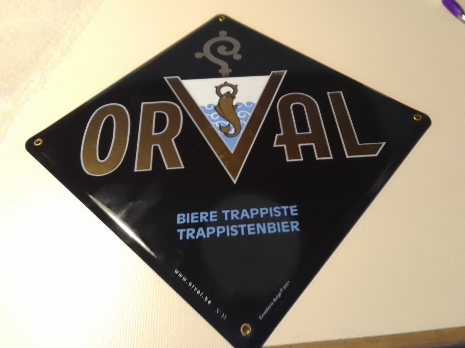 Orval, Verzamelen, Biermerken, Ophalen of Verzenden