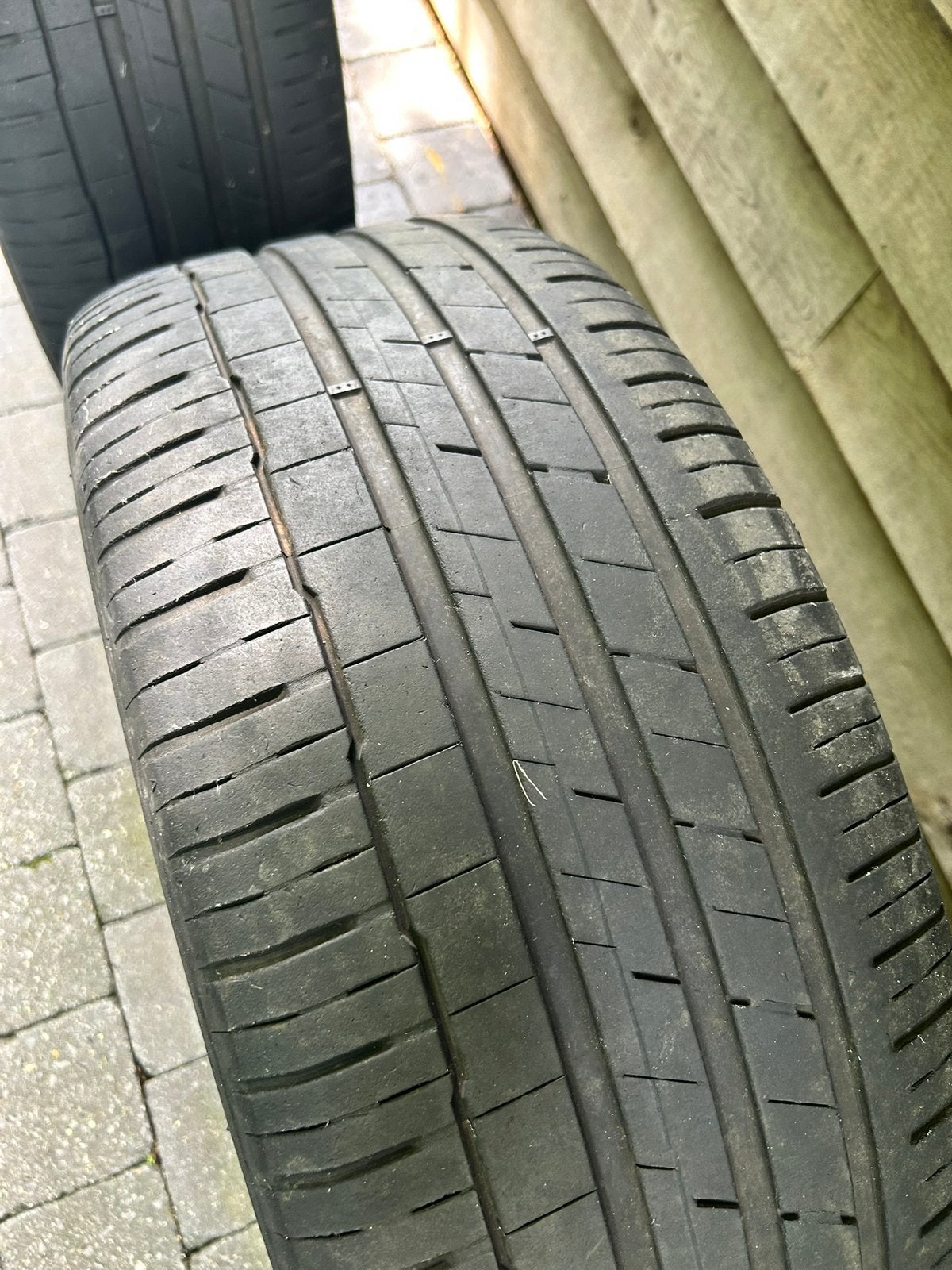 Set van 4 Onyx 22 inch velgen Tesla model S/X, Ophalen, Gebruikt