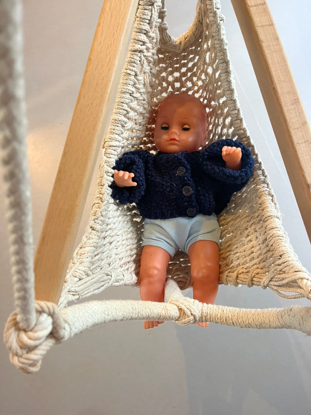 Baby hangmat, Ophalen, Zo goed als nieuw, Binnen