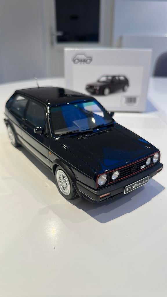 VW GOLF GTI MK2 Bleu nuit 1/18 Ottomobile, Enlèvement ou Envoi, Neuf, Voiture, OttOMobile