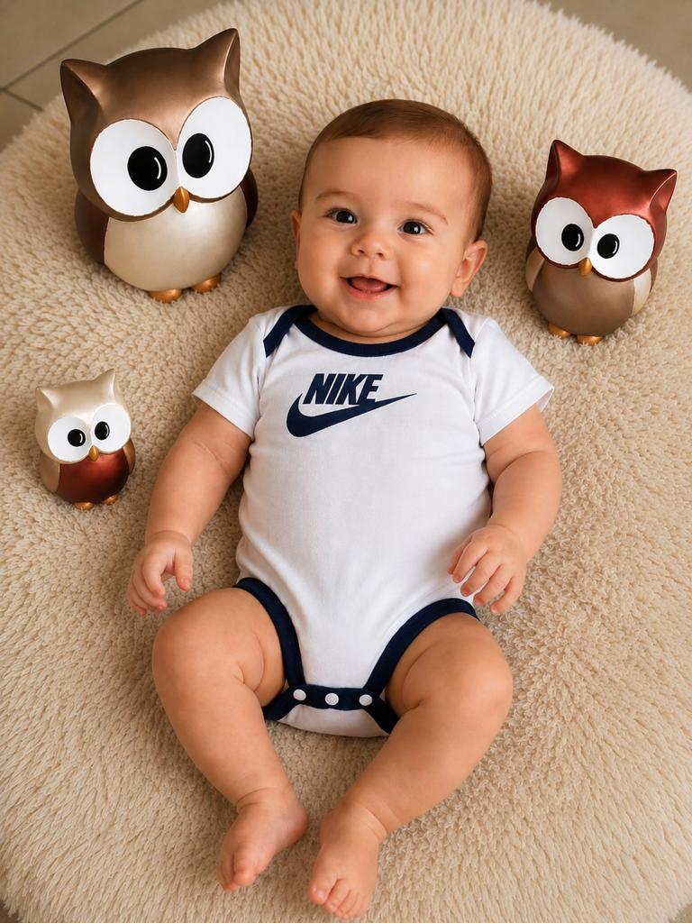 Body/romper korte mouwen Nike maat 68-74, Kinderen en Baby's, Babykleding | Maat 68, Ophalen of Verzenden