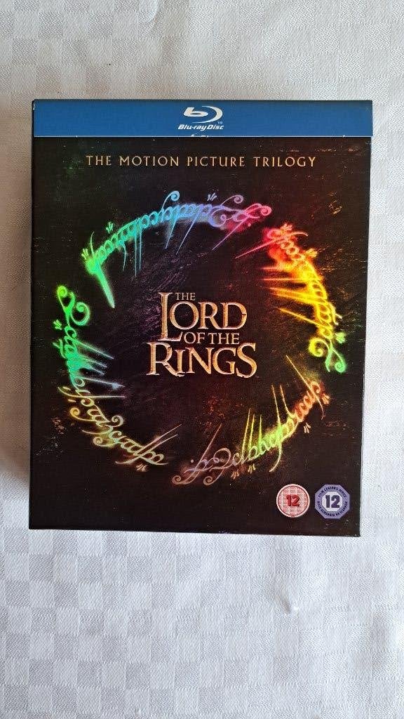 The lord of the rings trilogy blu-ray, Enlèvement ou Envoi, Anglais, Film, Coffret