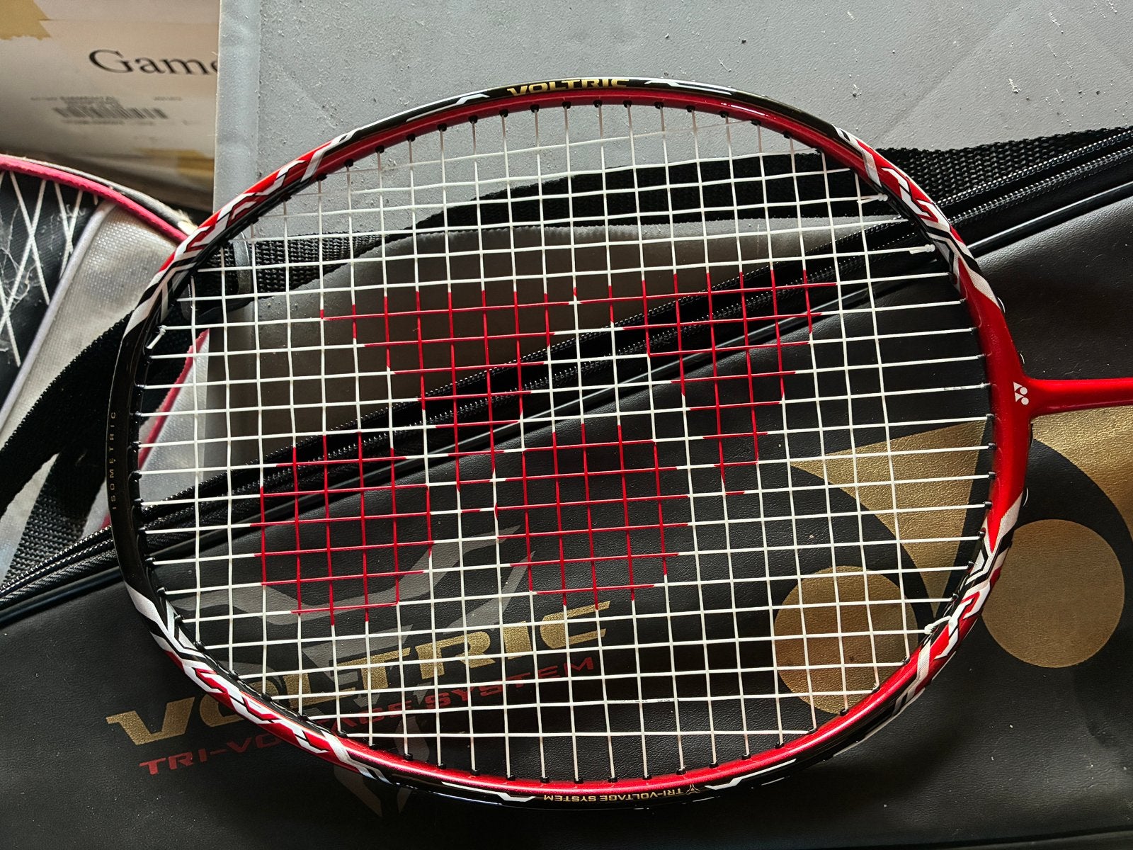 Yonex Voltric 7 Badmintonracket + Hoes, Ophalen, Zo goed als nieuw