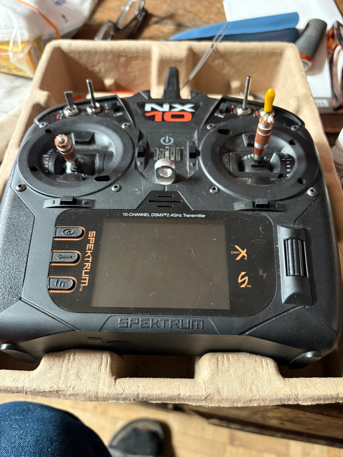 Spectrum nx 10, Hobby en Vrije tijd, Modelbouw | Radiografisch | Vliegtuigen, Ophalen of Verzenden, Zo goed als nieuw