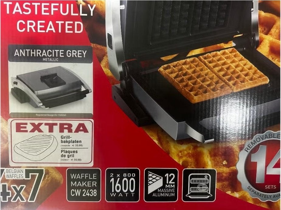 Fritel combi grill, Ophalen, Vaatwasmachinebestendig, Zo goed als nieuw, Tafelgrill