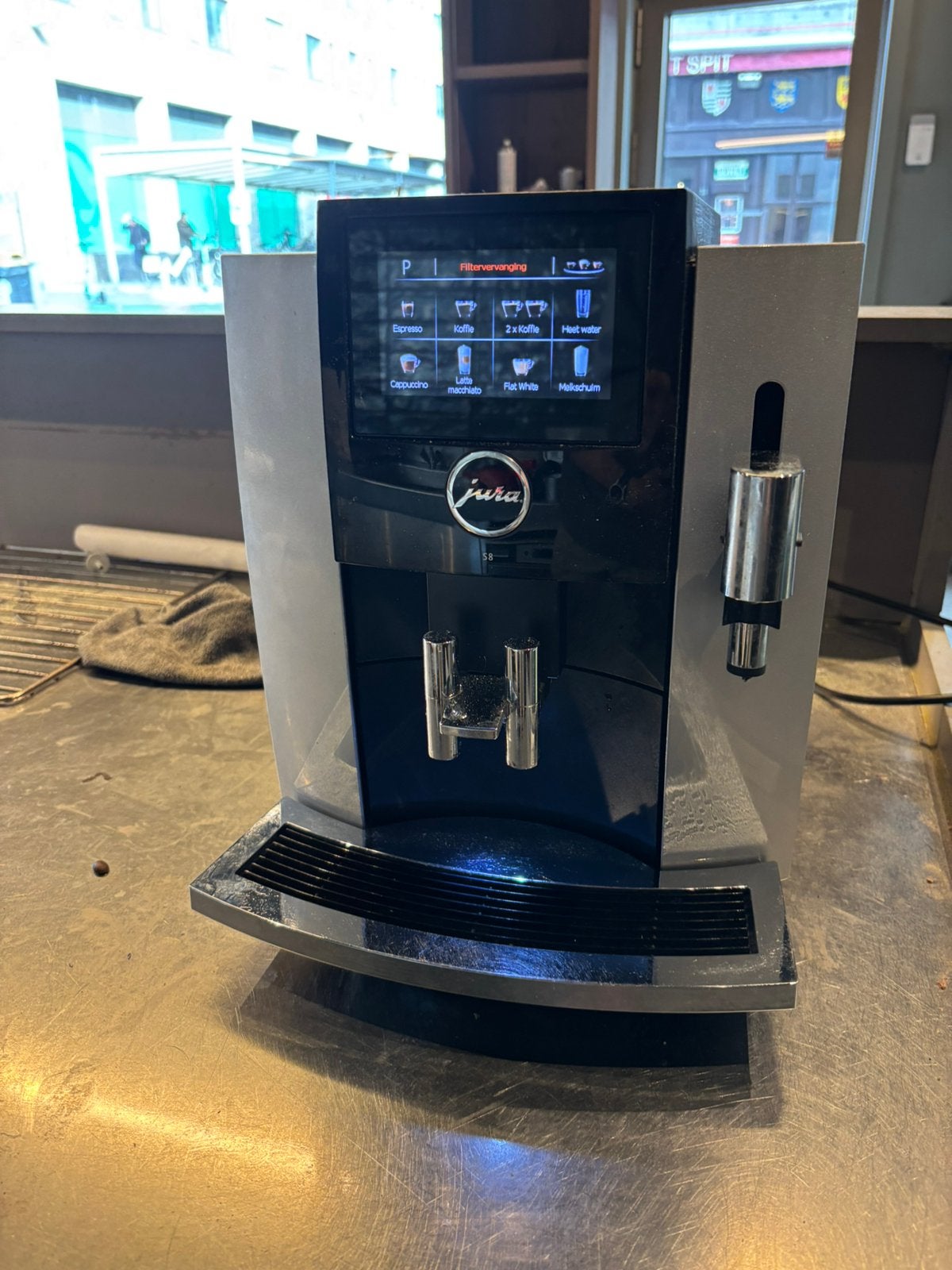 Jura S8 Moonlight sl, Elektronische apparatuur, Ophalen, Zo goed als nieuw