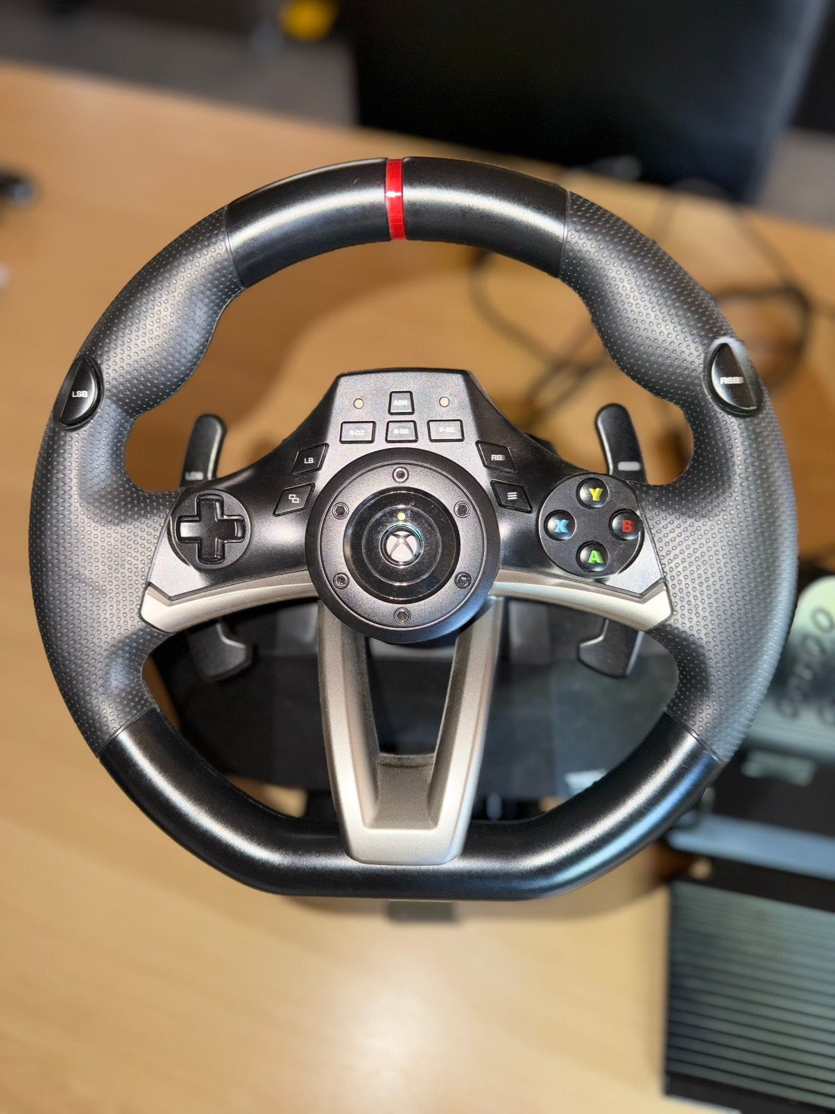 Xbox racestuur met pedalen – in zeer goede staat, Ophalen of Verzenden, Zo goed als nieuw, Controller
