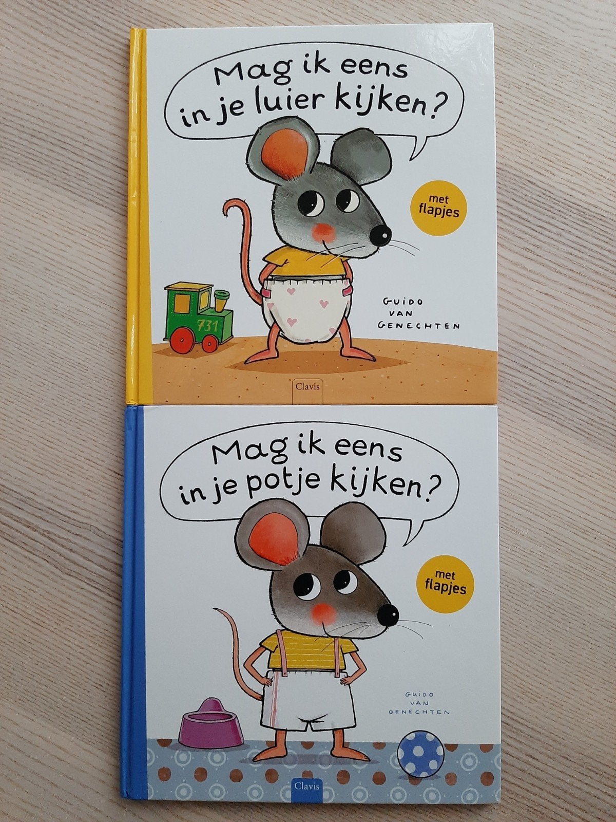 Mag ik eens in je luier (potje) kijken? / zeer mooie staat, Ophalen