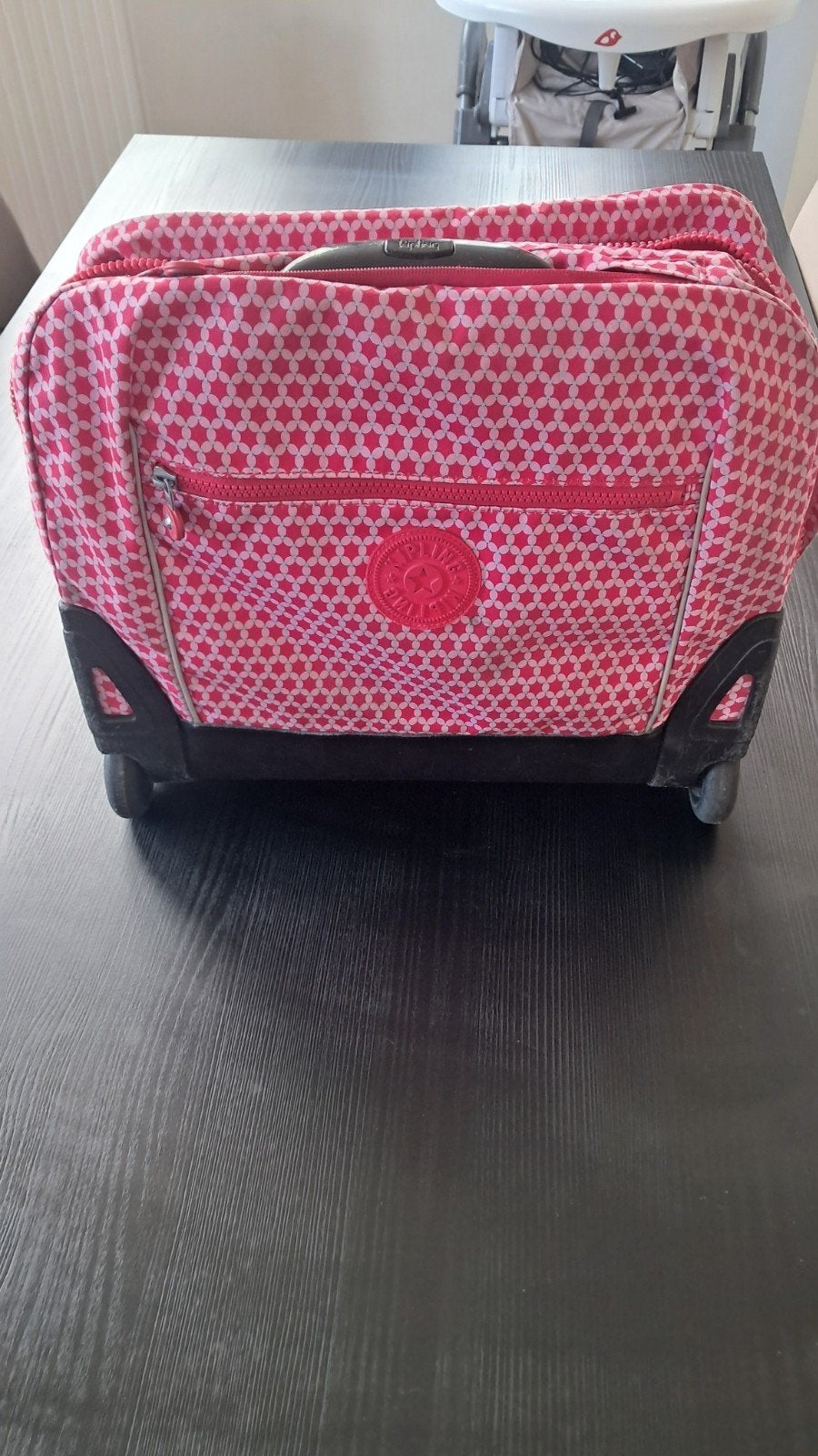 Cartable à roulette kipling, Bijoux, Sacs & Beauté, Valises, Utilisé