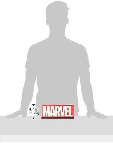 Gentle Giant Marvel Comics Logo Sculpted Bookends, Enlèvement ou Envoi, Comme neuf, Film, Statue, Réplique ou Modèle