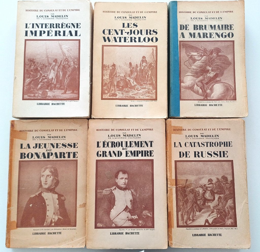 six livres sur Napoléon par Louis Madelin 1937, Enlèvement ou Envoi