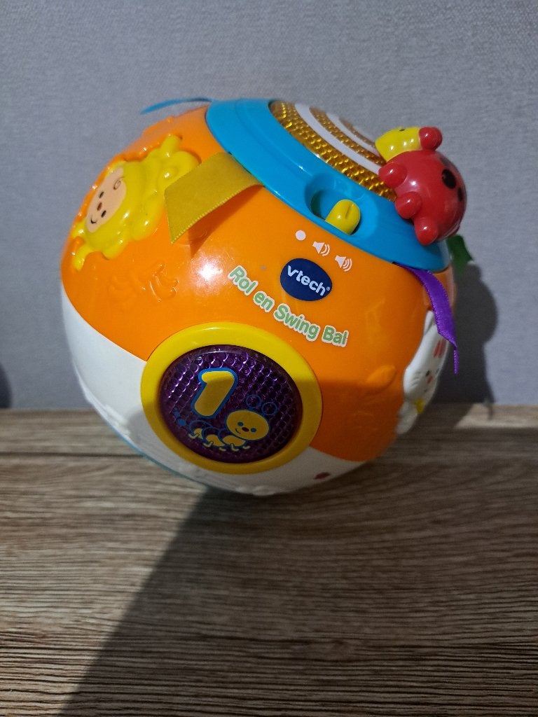 Vtech rol de bal, Ophalen, Zo goed als nieuw, 6 maanden tot 2 jaar