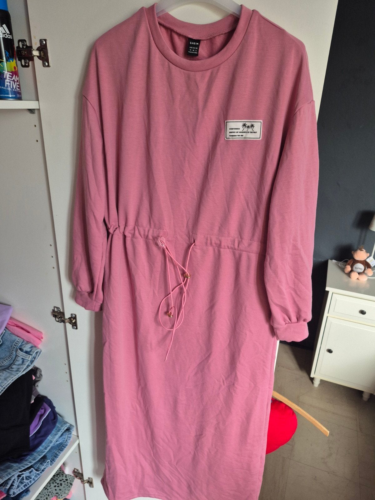 shein lange jurk maat m gedragen staat maar nog goed, Vêtements | Femmes, Homewear, Enlèvement ou Envoi, Taille 38/40 (M)