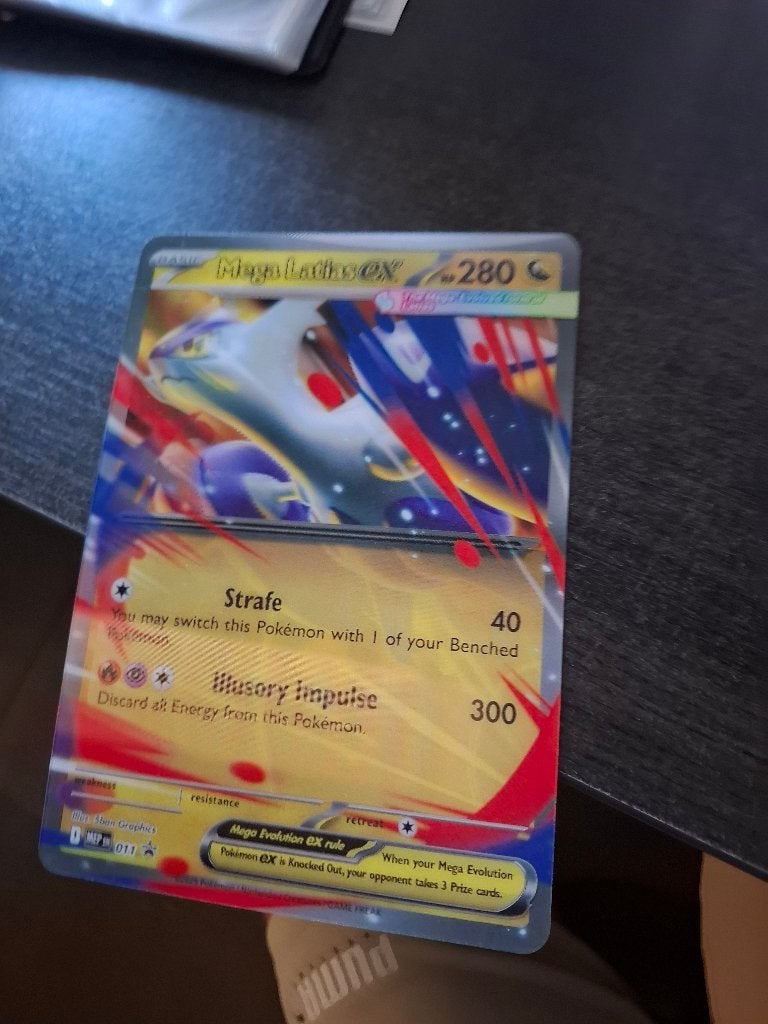 pokemonkartenn jumbo mega latias ex, Enlèvement ou Envoi, Utilisé, Cartes en vrac