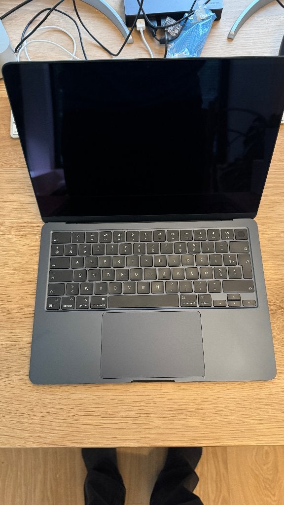 MacBook Air 13" M2 – Middernacht – 1TB, Ophalen, 1 TB of meer, Gebruikt, 13 inch