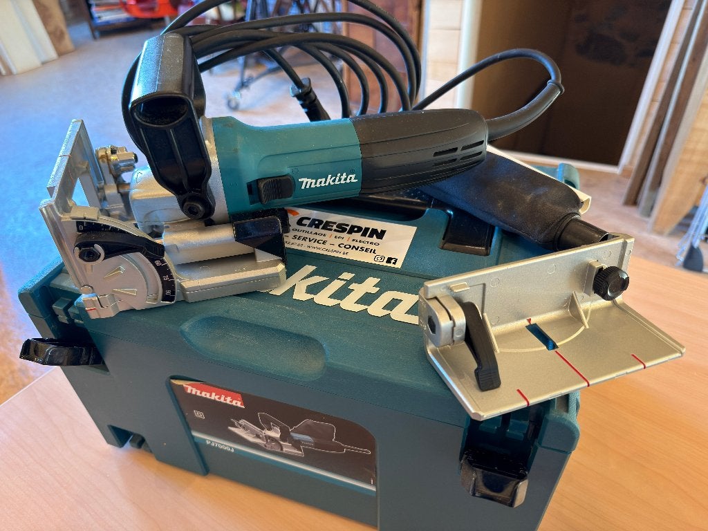 Lamelleuse MAKITA PJ7000J, Électrique, Comme neuf, Enlèvement, Makita
