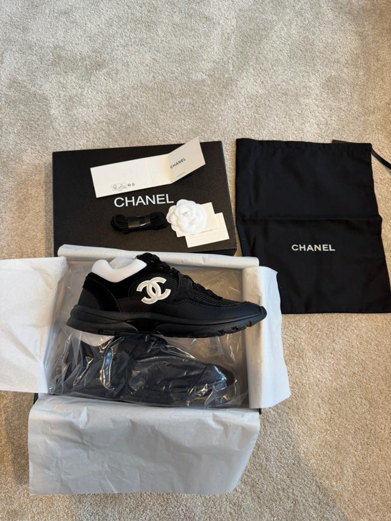 Chaussure chanel, Kleding | Dames, Schoenen, Nieuw, Ophalen of Verzenden, Sportschoenen, Zwart
