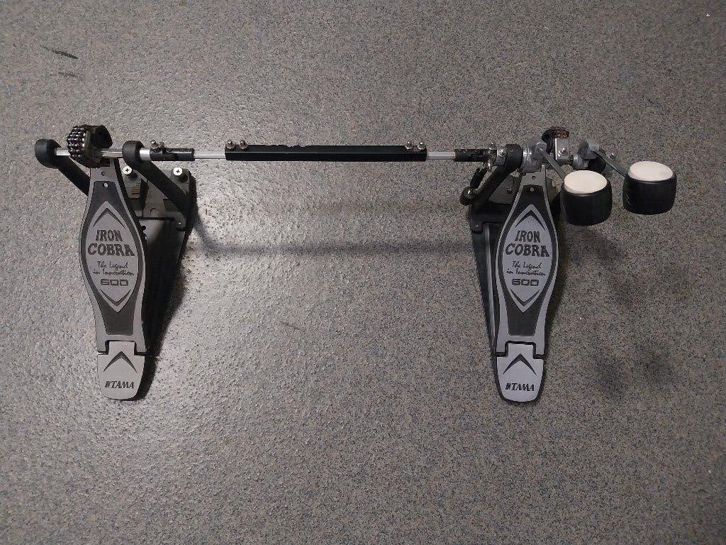 Double pédale Tama Iron Cobra HP600DTW, Musique & Instruments, Batteries & Percussions, Enlèvement, Utilisé, Tama