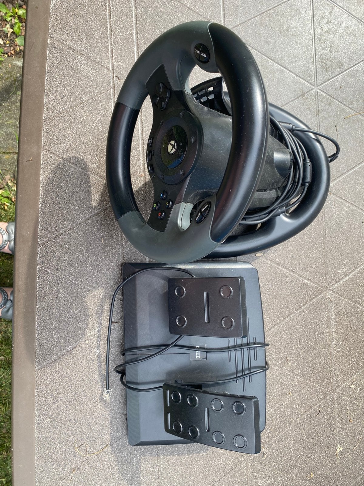 X box one stuur en pedalen, Enlèvement