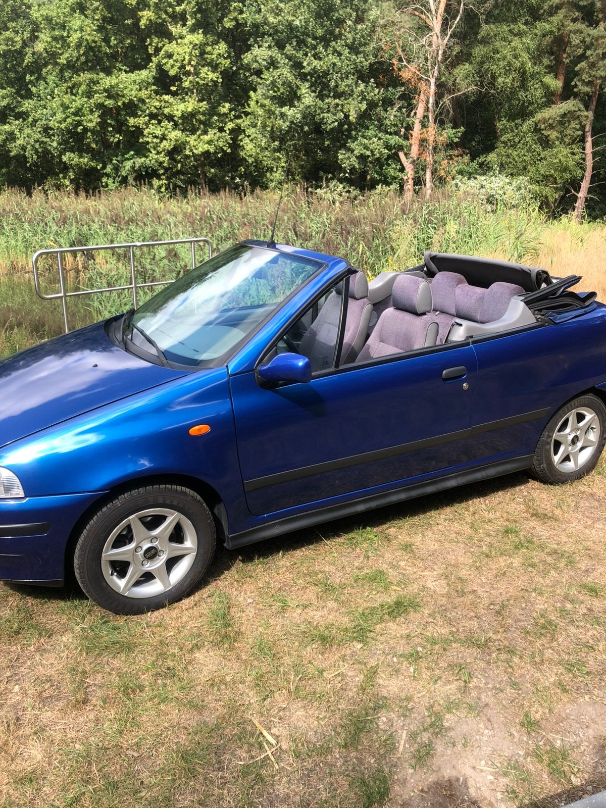 Cabrio fiat punto 1.6 elx, Voorwielaandrijving, Stof, 4 cilinders, Cabriolet