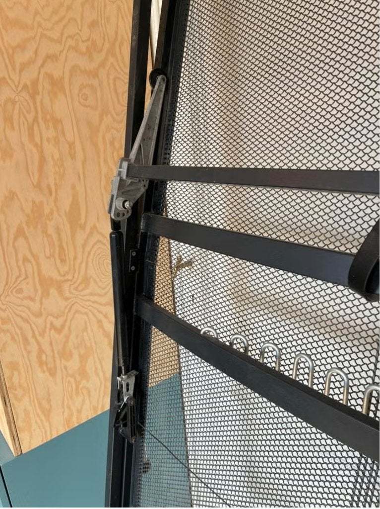 Base en maille ajustable Auping 120x200 réglable, Enlèvement ou Envoi, Utilisé, 200 cm, 120 cm